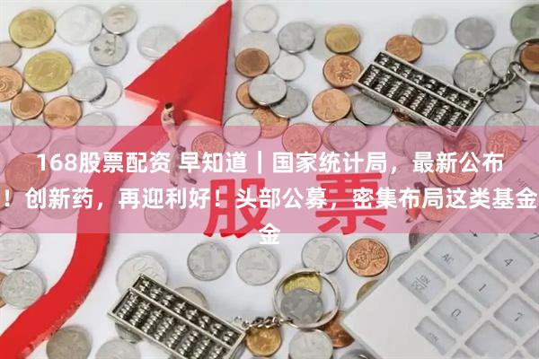 168股票配资 早知道｜国家统计局，最新公布！创新药，再迎利好！头部公募，密集布局这类基金