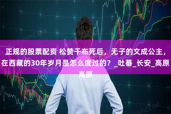 正规的股票配资 松赞干布死后，无子的文成公主，在西藏的30年岁月是怎么度过的？_吐蕃_长安_高原